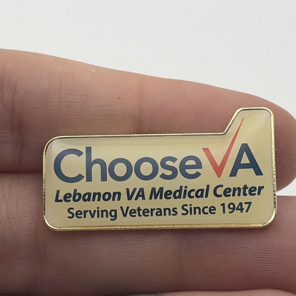 Choose VA Lebanon VA Medical Center Serving Veterans Since 1947 Lapel Hat Pin